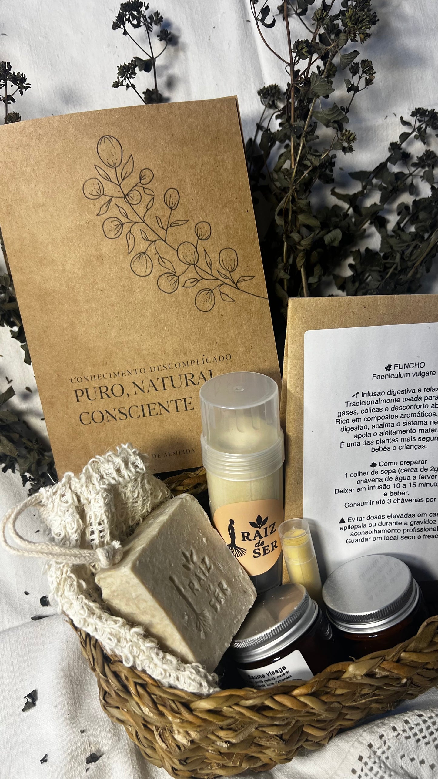 Coffret Feminino “Natural & Essencial”