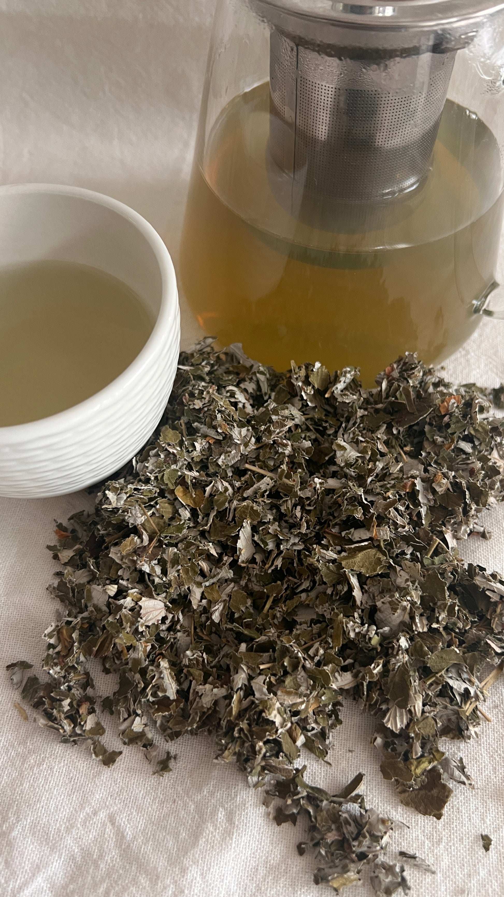 Folhas de framboesa - para infusão