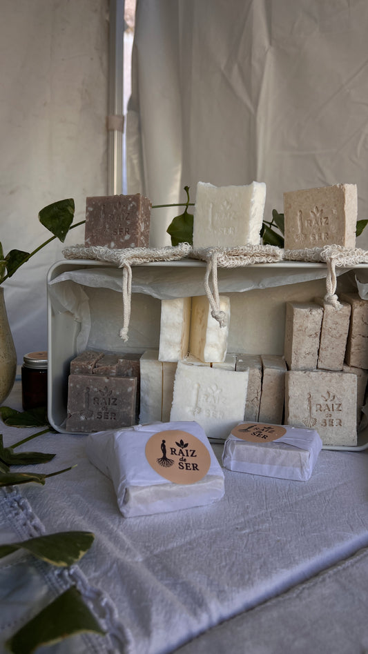 Kit Sabão Natural + Luva esfoliante biodegradável