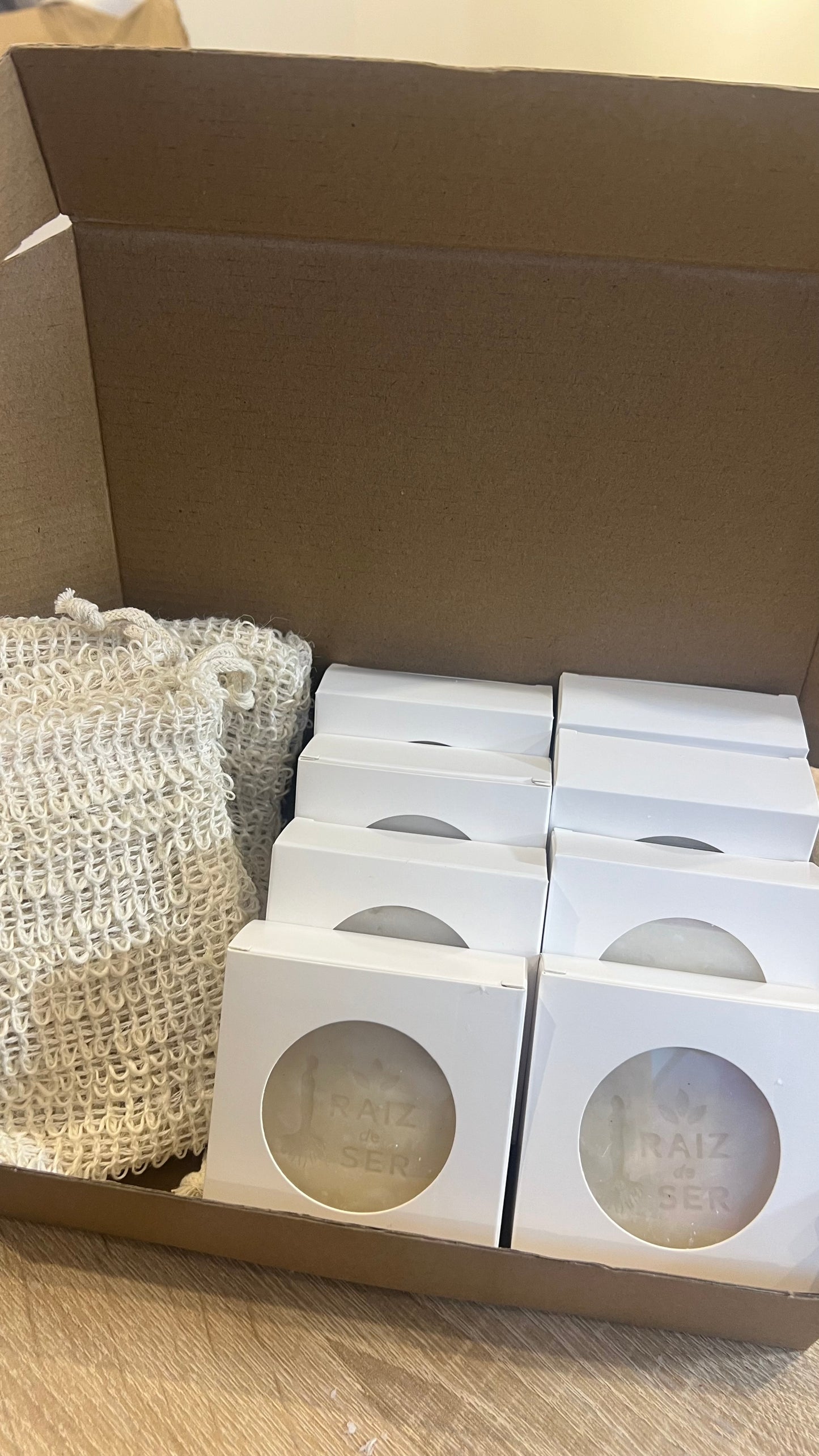 Kit Sabão Natural + Luva esfoliante biodegradável